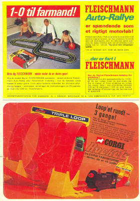 Fleischmann Auto-Rallye og Gorgi Rockets i Anders And & Co. nr. 47, 1970