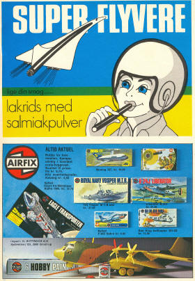 Airfix samlest i Anders And & Co. nr. 5, 1977